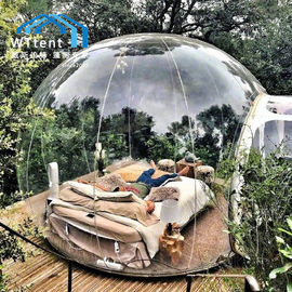 फ्रेम सुरंग सुरंग लौ Retardant स्व सफाई के साथ आउटडोर कैम्पिंग बुलबुला हाउस तम्बू