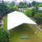 15x20 स्पष्ट स्पैन अस्थाई तम्बू इमारत असमान जमीन के लिए पनरोक