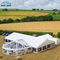 बड़े सफेद शादी तम्बू एल्यूमीनियम मिश्र धातु फ्रेम आश्रय व्यापार शो का उपयोग करें