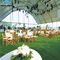 रोमांटिक शादी की सजावट के साथ विशाल बहुभुज तम्बू जंग प्रतिरोध