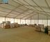 अद्भुत अस्थायी वेयरहाउस तम्बू पॉलिएस्टर वस्त्र आसानी से इकट्ठे हुए