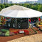 बड़े सफेद शादी तम्बू एल्यूमीनियम साफ छत 500 सीटर क्षमता